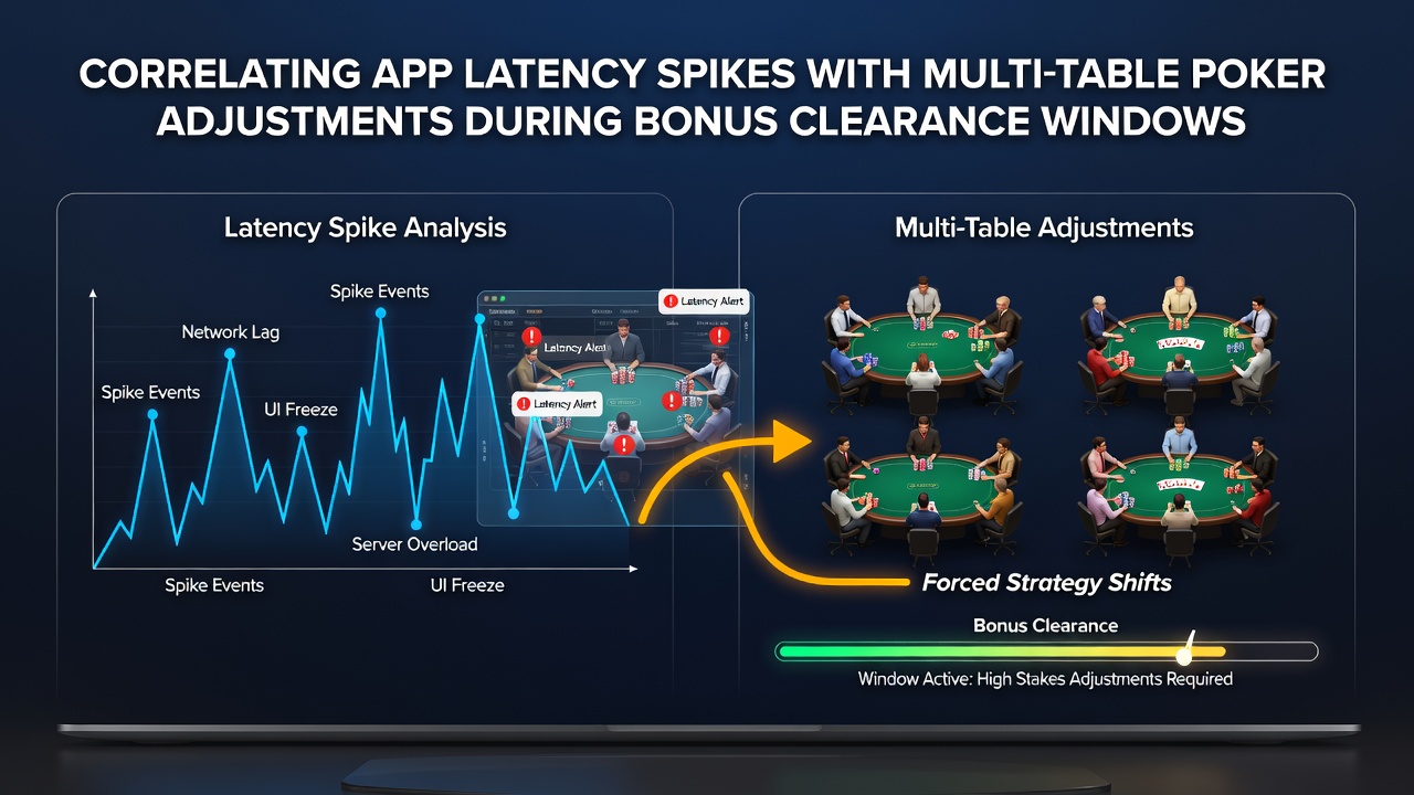 Multi-table poker app dashboard displaying active sessions and network status indicators