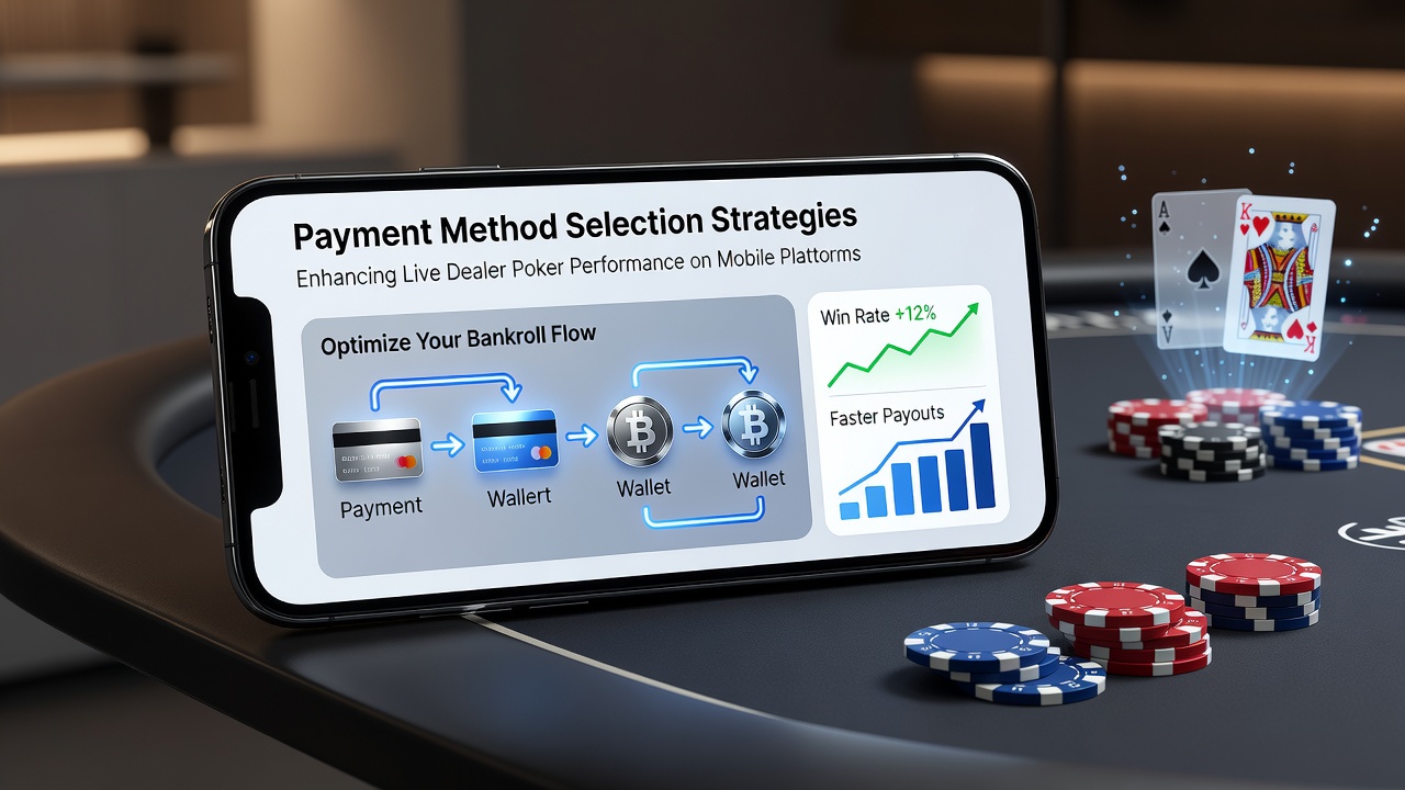 Close-up view of mobile screen showing secure poker deposit interface with transaction confirmation