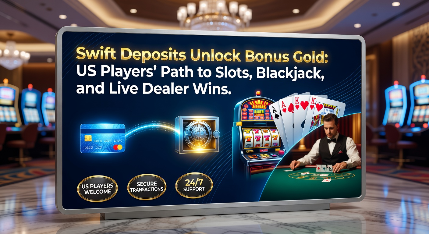 Close-up of a blackjack hand on a live dealer table with chips stacked high, alongside a digital wallet app showing instant deposit confirmation