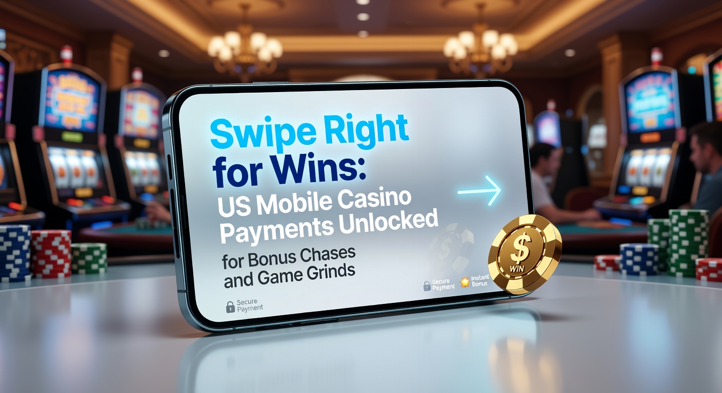 Close-up of fingers swiping on a phone screen to deposit funds into a casino app, surrounded by icons of popular slots and table games